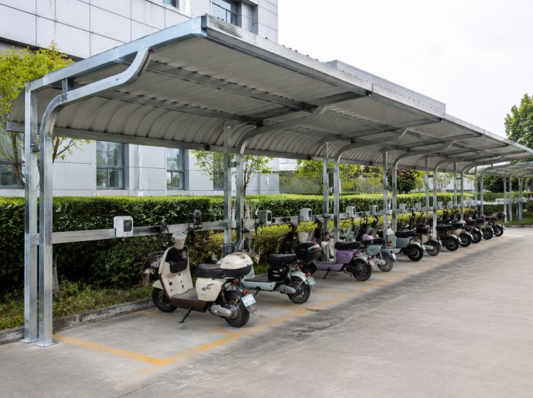 阜阳经济技术开发区电瓶车充电棚